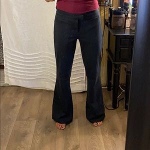 Calvin Klein cotton flared pants